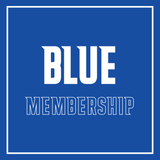 Blue 68 Oak Collective logo displaying the text “Blue Membership” inside a bordered square design.